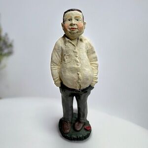 Hanford's Marge Crunkleton Lincoln County Garden Club Old Man Figurine